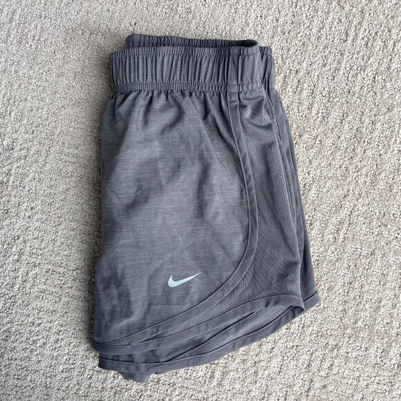 Nike Dry-FIT Tempo Running Shorts Wolf Gray - Sz XS - Picture 6 of 6